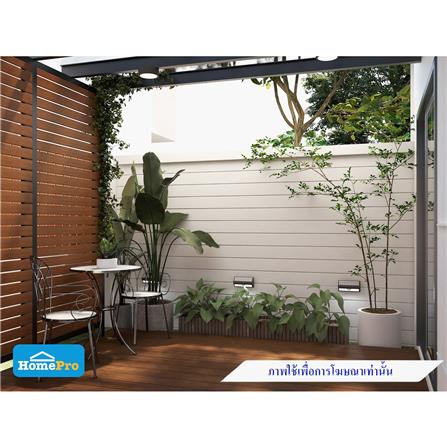 ไม้ฝา SHERA สเปลนดิดวิจิตรนนทรี ผิวเรียบ 15X300X1 ซม. สีธรรมชาติ_2