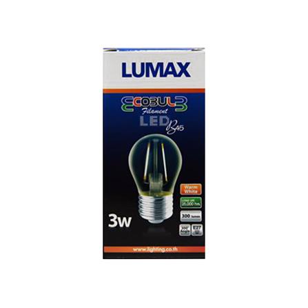 หลอด LED LUMAX FILAMENT C30L 3 วัตต์ WARMWHITE E27_1