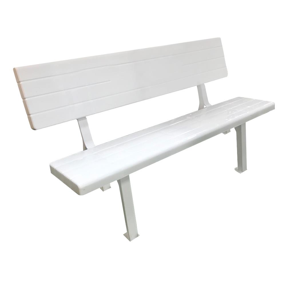 ม้านั่งสนาม SUPERWARE 130ซม. สีขาว