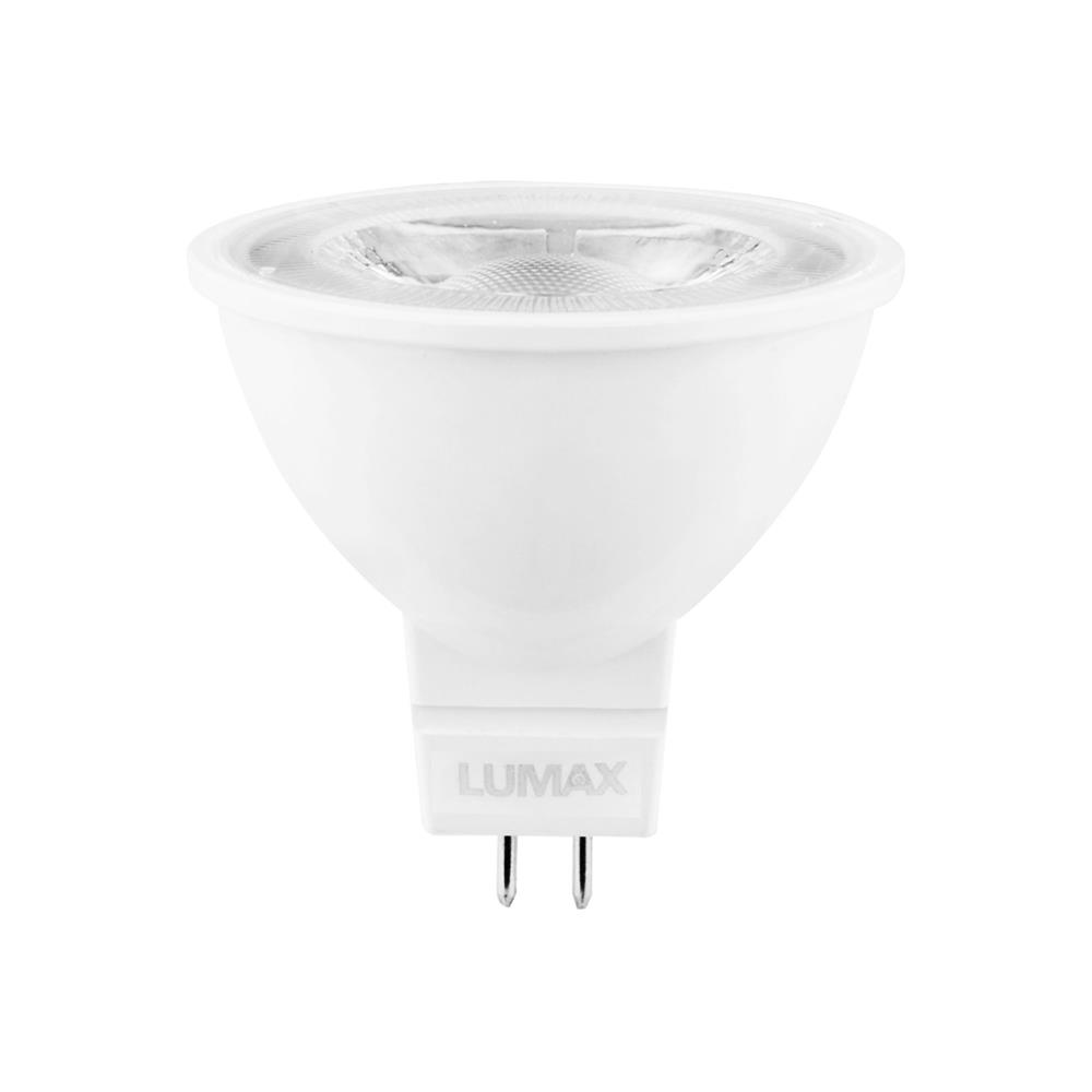 หลอด LED LUMAX MR16 EcoJDCR 6 วัตต์ WARMWHITE GU5.3 สีเหลือง