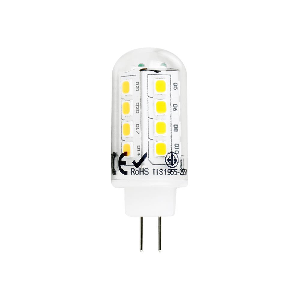 หลอด LED L&E AC/DC 2 วัตต์ G4 WARMWHITE