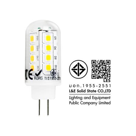 หลอด LED L&E AC/DC 2 วัตต์ G4 WARMWHITE_2