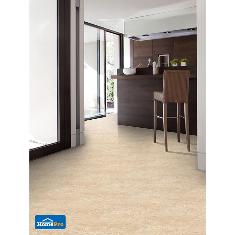 กระเบื้องพื้น 16x16 นิ้ว DURAGRES พราโด้ เบจ A (REC)