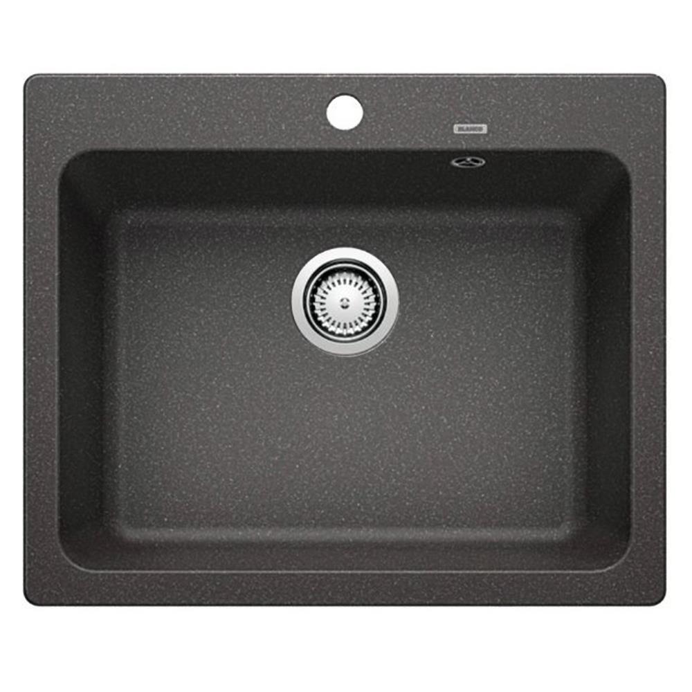 ซิงค์ฝัง 1หลุม BLANCO NAYA 6 495.39.126 สีถ่าน