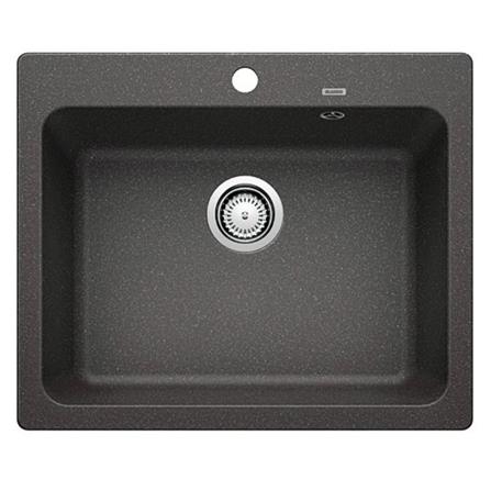 ซิงค์ฝัง 1หลุม BLANCO NAYA 6 495.39.126 สีถ่าน