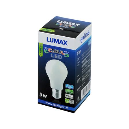 หลอด LED LUMAX A60 Full Beam 5 วัตต์ COOLDAYLIGHT E27_2