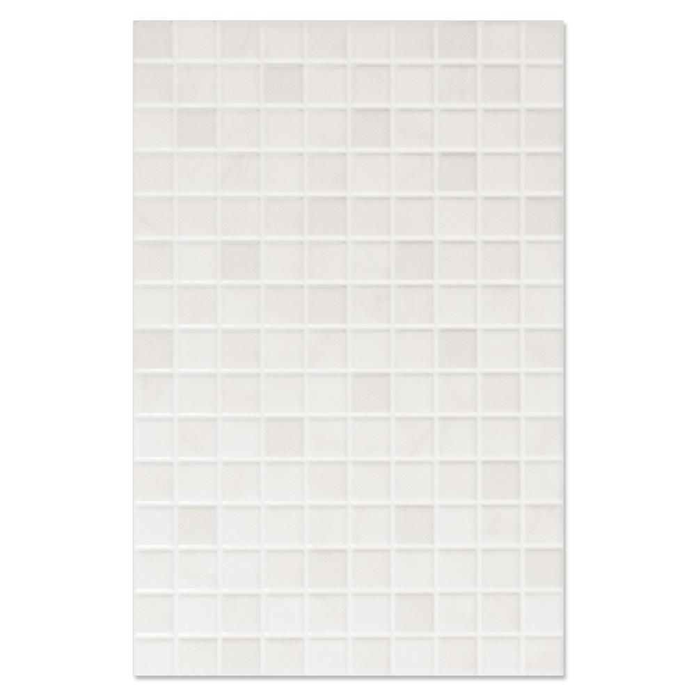 กระเบื้องผนัง 8x12 นิ้ว COTTO ออเดรย์ สแควร์ ขาว PM 1M2