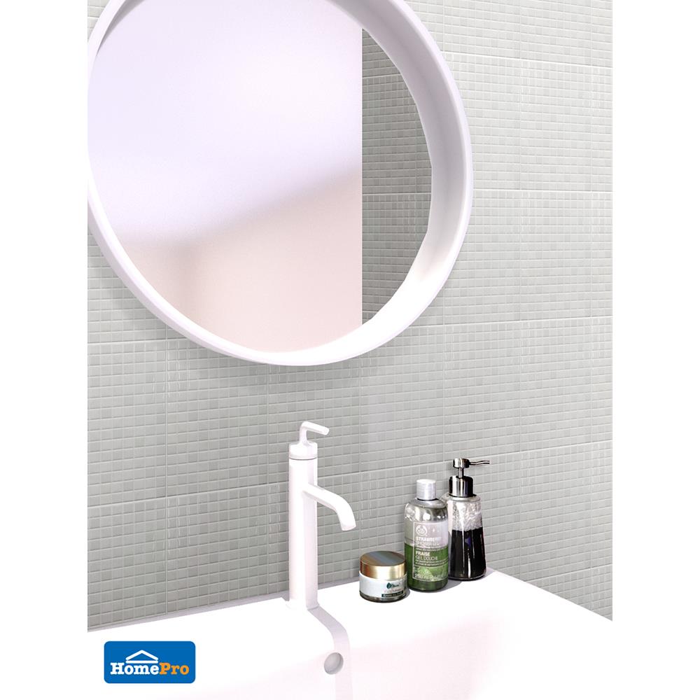 กระเบื้องผนัง 8x12 นิ้ว COTTO ออเดรย์ สแควร์ ขาว PM 1M2