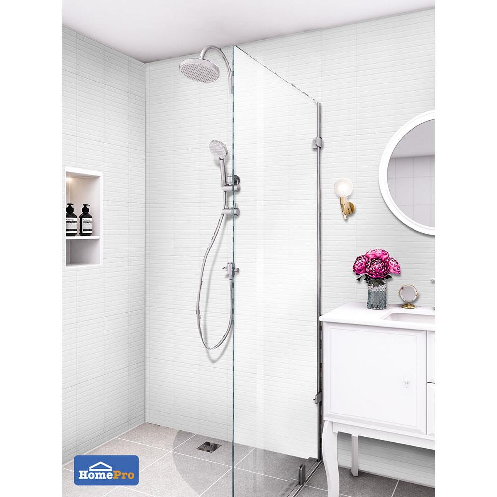 กระเบื้องผนัง 8x12 นิ้ว COTTO บริคก้า ขาว PM 1M2