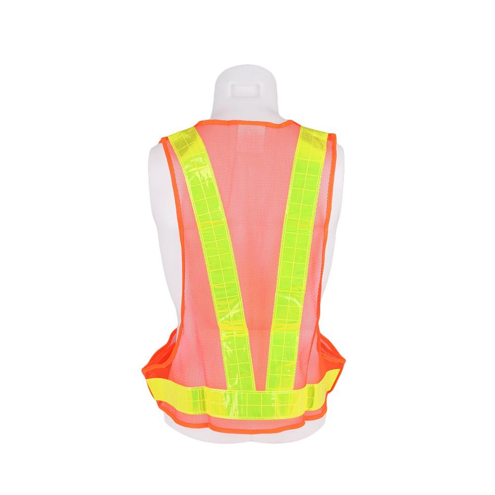 เสื้อจราจรสะท้อนแสง RIGHT 5118 สีส้ม