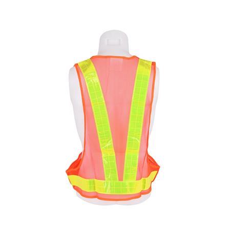 เสื้อจราจรสะท้อนแสง RIGHT 5118 สีส้ม_2