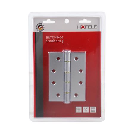 บานพับ 4X3 นิ้ว X 2 มม. HAFELE 489.04.003 สีเงิน แพ็ก 2 ชิ้น_1