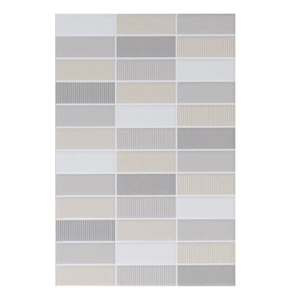 กระเบื้องผนัง 8x12 นิ้ว COTTO บริคก้า โมเดิร์น เทา PM 1M2