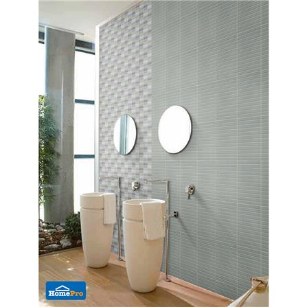 กระเบื้องผนัง 8x12 นิ้ว COTTO บริคก้า โมเดิร์น เทา PM 1M2_3