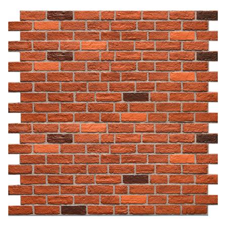 แผ่นตกแต่งผนัง MMWALL SM-B 60x120x1 ซม. ลายอิฐน้ำตาล_0
