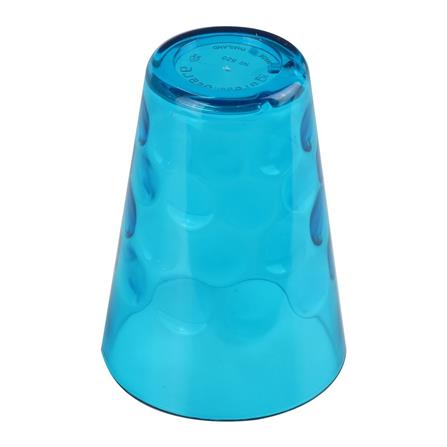 แก้วน้ำ PS  280ml SN DOT แพ็ค 2 ใบ ฟ้า_2