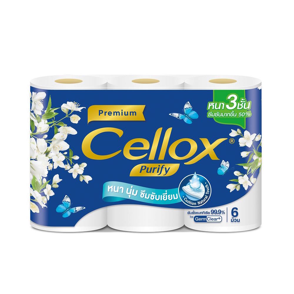 กระดาษชำระ CELLOX PREMIUM แพ็ค6