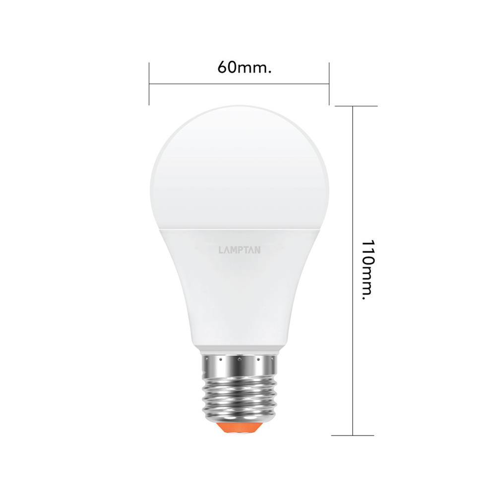 หลอด LED LAMPTAN COLOR 3IN1 9 วัตต์ DAYLIGHT/COOL WHITE/WARM WHITE E27