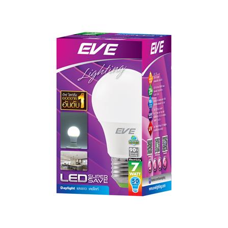 หลอด LED EVE A60 SUPER SAVE 7 วัตต์ DAYLIGHT E27_3
