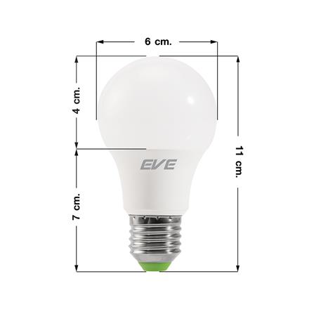 หลอด LED EVE A60 SUPER SAVE 5 วัตต์ DAYLIGHT E27_3