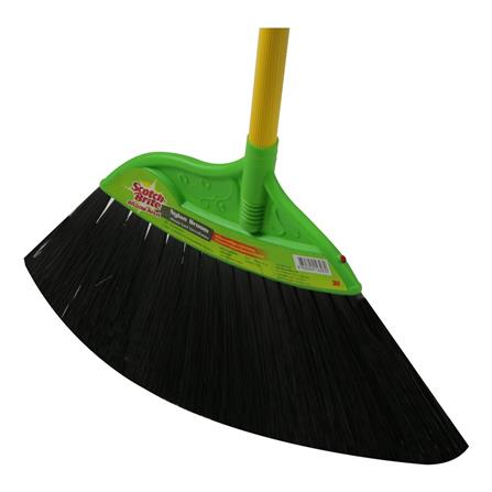 ไม้กวาดไนลอนบรูม SCOTCH-BRITE สีเขียว_1