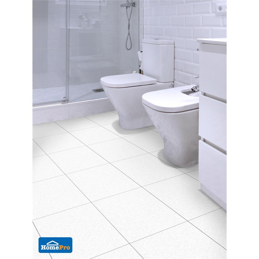 กระเบื้องพื้นพอร์ซเลน  16x16 นิ้ว COTTO ลิตเติล สตาร์ส ขาว PM