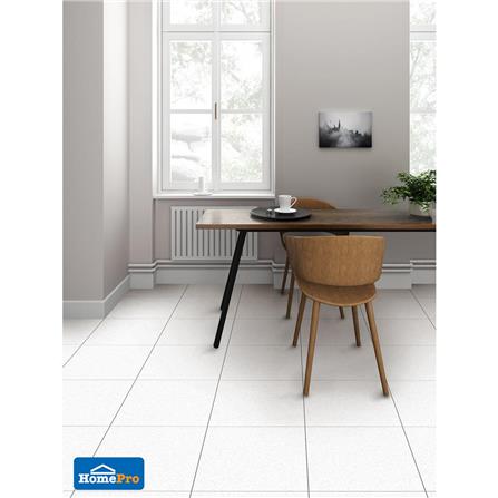 กระเบื้องพื้นพอร์ซเลน  16x16 นิ้ว COTTO ลิตเติล สตาร์ส ขาว PM_1