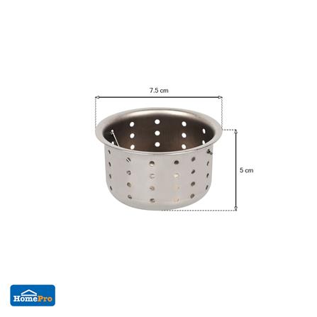 ตะกร้ากรองเศษอาหาร PARNO AP-FT-03-201 สเตนเลส_4