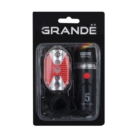 ไฟหน้า พร้อมไฟท้ายจักรยาน GRANDE Fung Yu FY-812_2