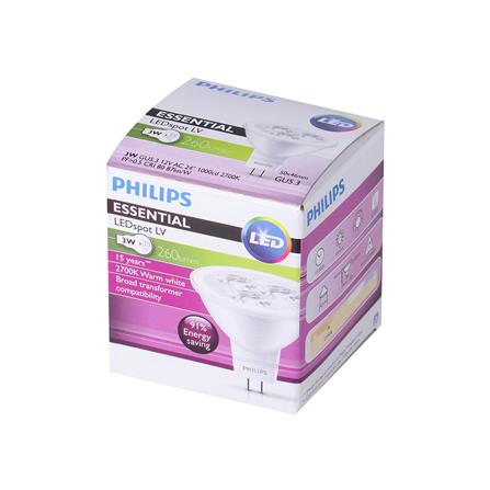 หลอด LED MR16 3W WW GU5.3 PHI_2