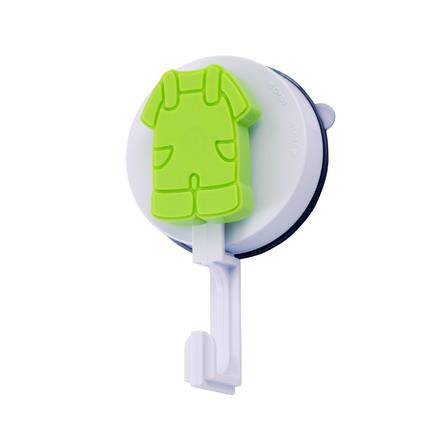 ขอแขวนกลมสุญญากาศแฟนซี DEHUB สีขาว/เขียว