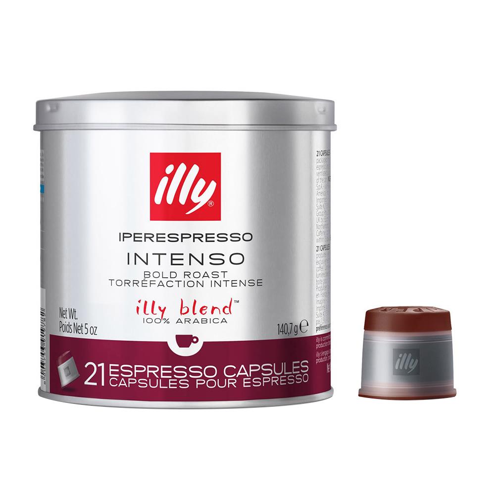 แคปซูลกาแฟดาร์กโรสเตส ILLY 21 แคปซูล