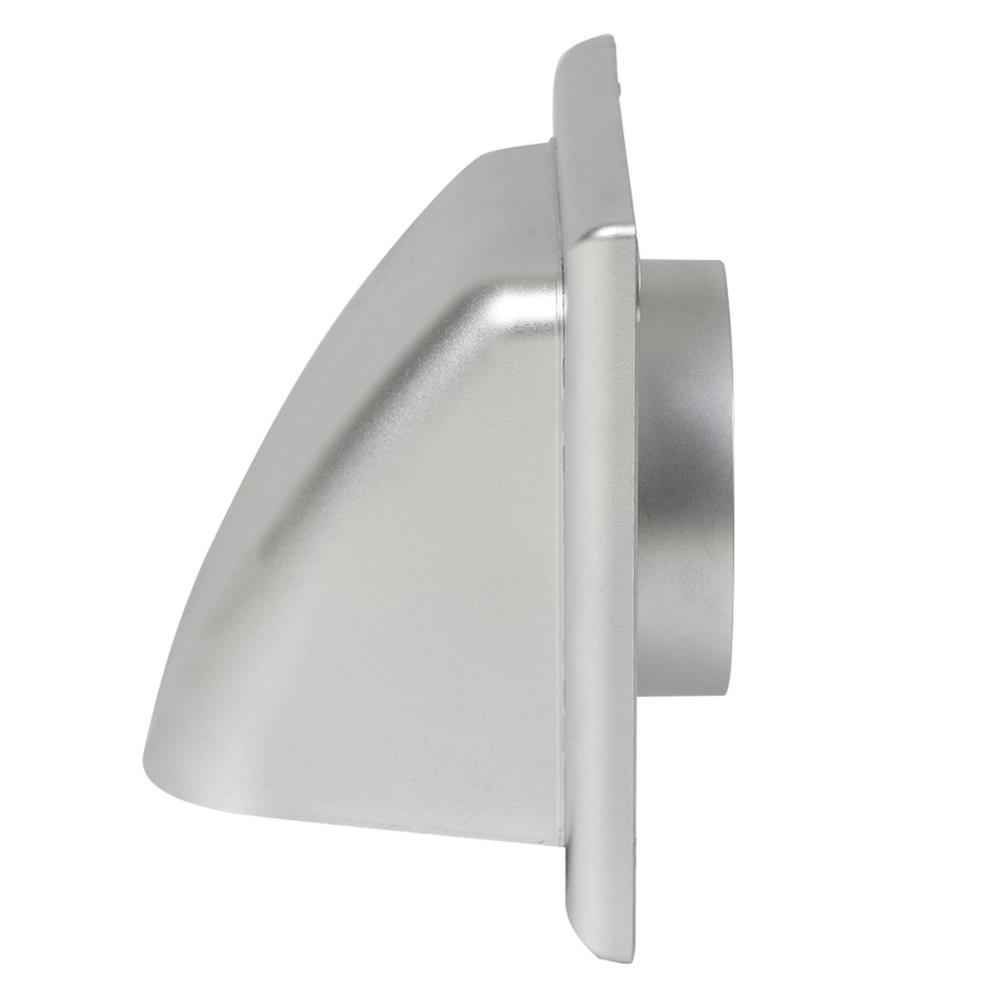 หน้ากากกันแมลงแบบกันฝน PARNO 12.5 ซม. สีเงิน