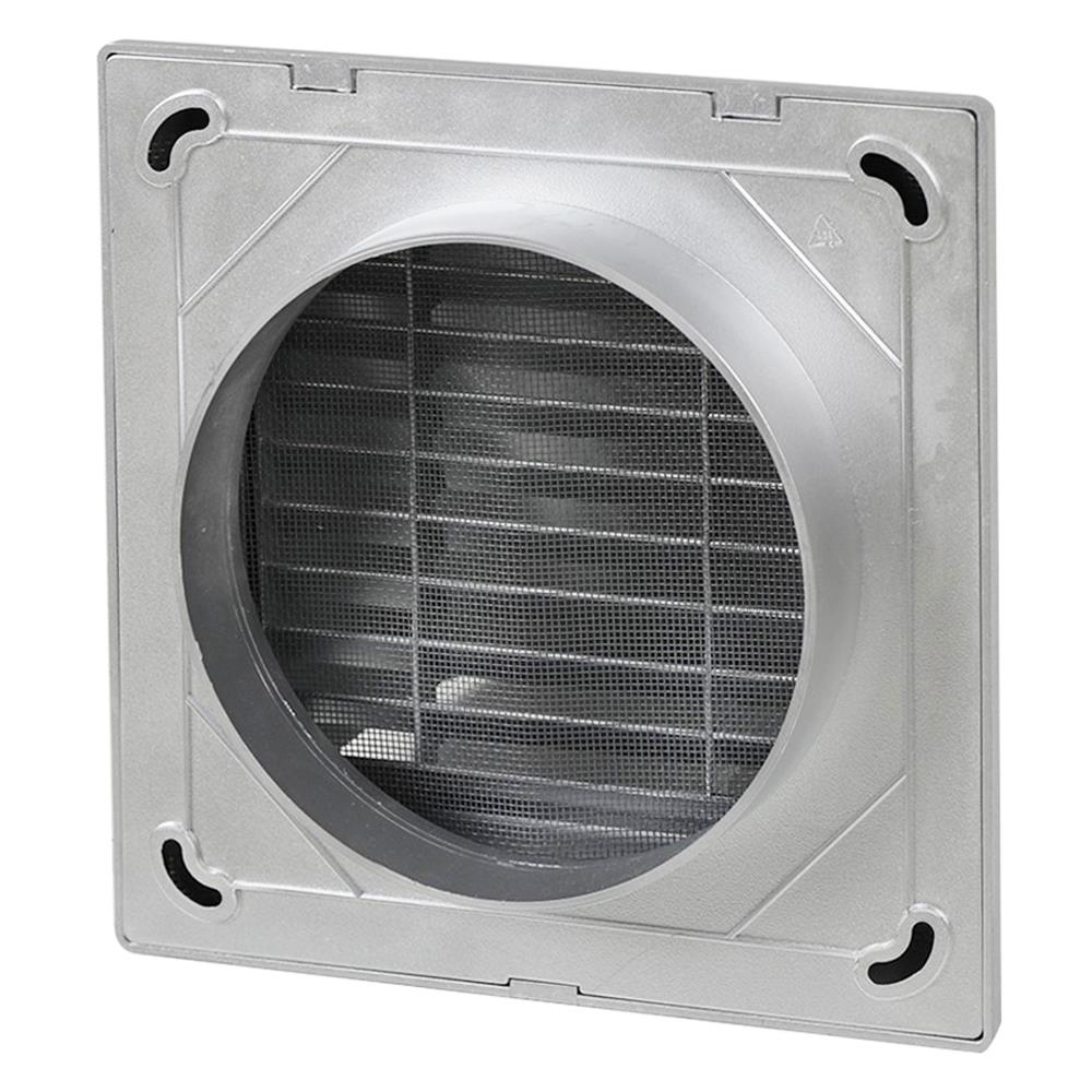 หน้ากากกันแมลงแบบกันฝน PARNO 12.5 ซม. สีเงิน