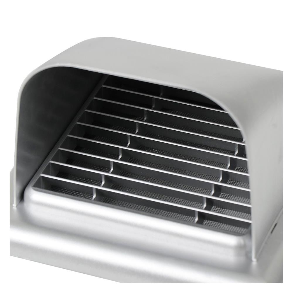 หน้ากากกันแมลงแบบกันฝน PARNO 12.5 ซม. สีเงิน