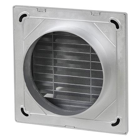 หน้ากากกันแมลงแบบกันฝน PARNO 12.5 ซม. สีเงิน_4