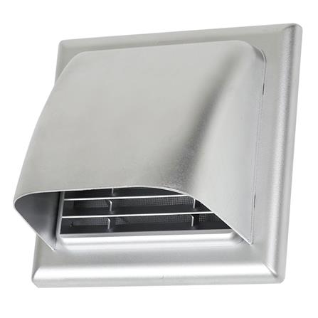 หน้ากากกันแมลงแบบกันฝน PARNO 15 ซม. สีเงิน