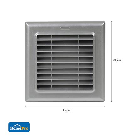 หน้ากากกันแมลงแบบตะแกรง PARNO 15 ซม. สีเงิน_4