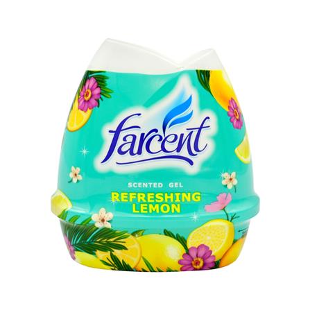 เจลปรับอากาศ FARCENT REFRESHING LEMON 200 กรัม แพ็ก 2 แถม 1_1