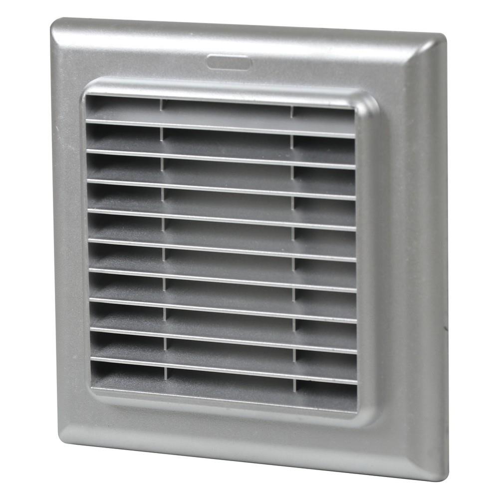 หน้ากากกันแมลงแบบตะแกรง PARNO 12.5 ซม. สีเงิน