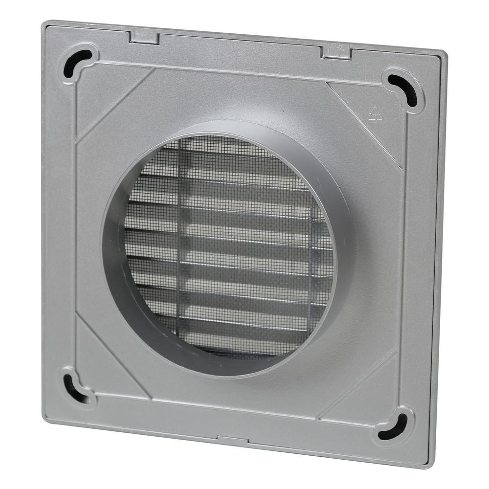 หน้ากากกันแมลงแบบตะแกรง PARNO 12.5 ซม. สีเงิน