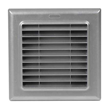 หน้ากากกันแมลงแบบตะแกรง PARNO 12.5 ซม. สีเงิน_0