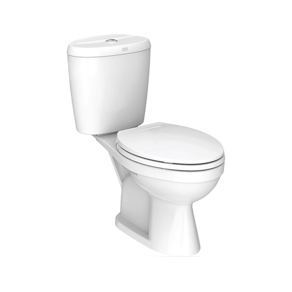 สุขภัณฑ์ 2 ชิ้น AMERICAN STANDARD TF-2696SCW-WT-0 4.5 ลิตร สีขาว