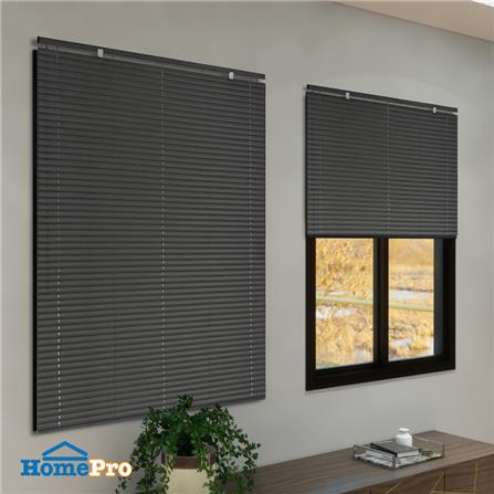 มู่ลี่ ไวนิล HOME LIVING STYLE 90X130 ซม. สีเทาเข้ม_5