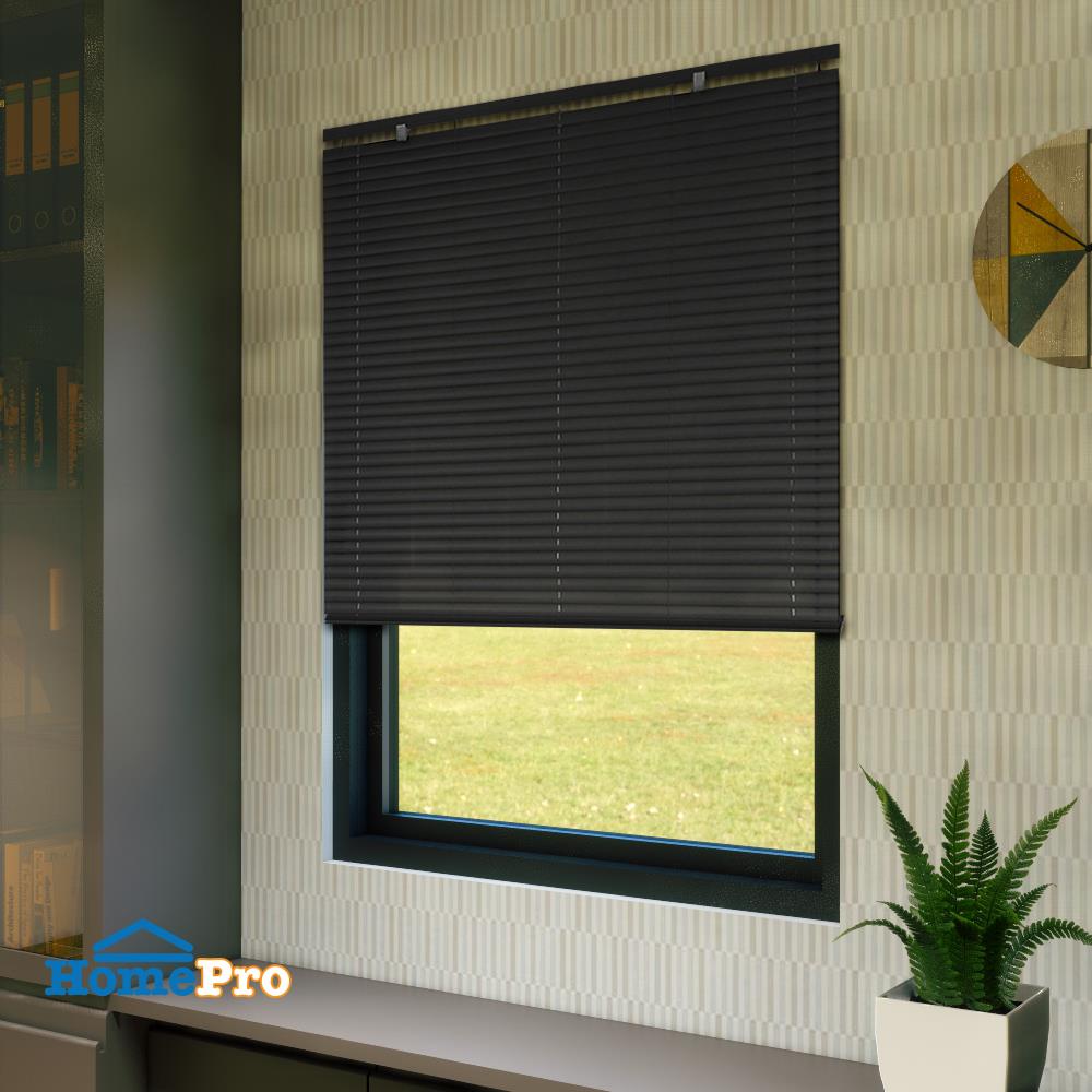 มู่ลี่ ไวนิล HOME LIVING STYLE 70X130 ซม. สีเทาเข้ม