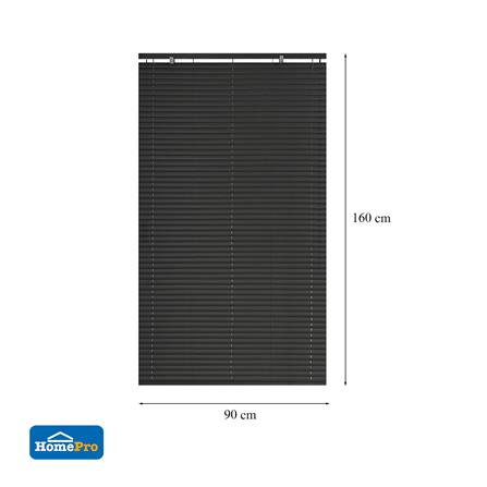 มู่ลี่ ไวนิล HOME LIVING STYLE 90X160 ซม. สีเทาเข้ม_7