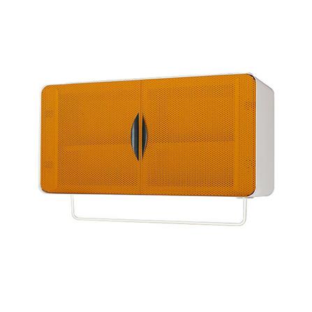 ตู้เหล็กบานเปิดทึบ KIOSK PW-02 OG สีขาว/ส้ม