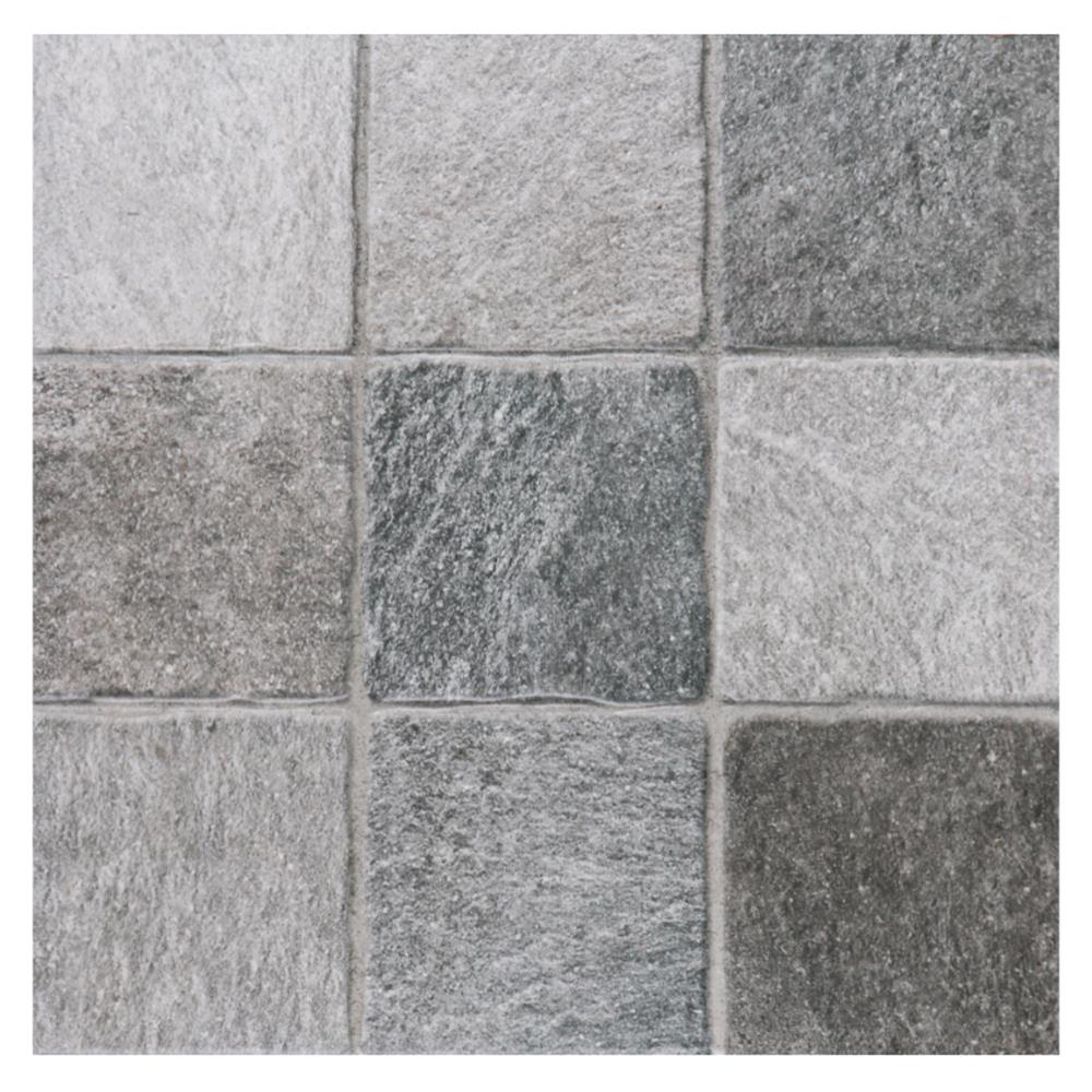 กระเบื้องพื้น 18x18 นิ้ว TARA สโตน บล็อค น้ำตาล EXC PM