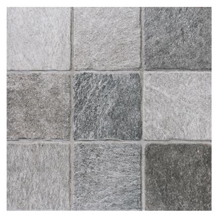 กระเบื้องพื้น 18x18 นิ้ว TARA สโตน บล็อค น้ำตาล EXC PM_0