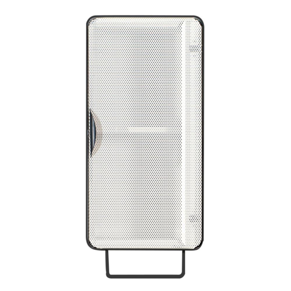 ตู้เหล็กบานเปิดทึบ KIOSK PW-01 สีขาว